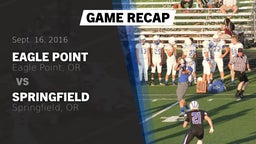 Recap: Eagle Point  vs. Springfield  2016