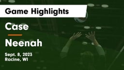 Case  vs Neenah  Game Highlights - Sept. 8, 2023