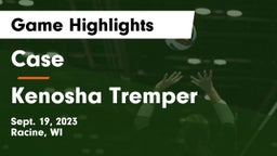 Case  vs Kenosha Tremper Game Highlights - Sept. 19, 2023