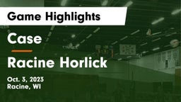 Case  vs Racine Horlick Game Highlights - Oct. 3, 2023