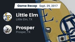 Recap: Little Elm  vs. Prosper  2017