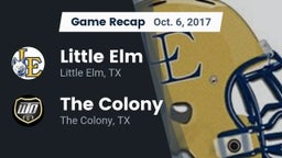 Recap: Little Elm  vs. The Colony  2017