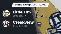 Recap: Little Elm  vs. Creekview  2017