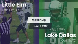 Matchup: Little Elm High vs. Lake Dallas  2017