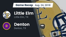 Recap: Little Elm  vs. Denton  2018