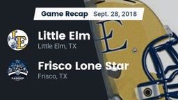 Recap: Little Elm  vs. Frisco Lone Star  2018