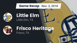 Recap: Little Elm  vs. Frisco Heritage  2018