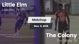 Matchup: Little Elm High vs. The Colony  2018