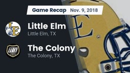 Recap: Little Elm  vs. The Colony  2018