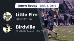 Recap: Little Elm  vs. Birdville  2019
