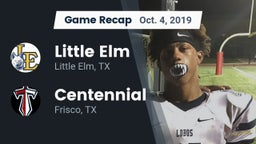 Recap: Little Elm  vs. Centennial  2019