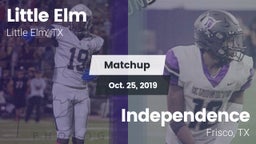 Matchup: Little Elm High vs. Independence  2019