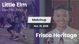 Matchup: Little Elm High vs. Frisco Heritage  2019