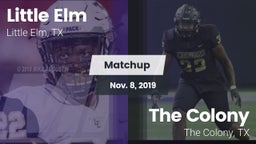 Matchup: Little Elm High vs. The Colony  2019