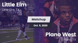 Matchup: Little Elm High vs. Plano West  2020