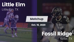 Matchup: Little Elm High vs. Fossil Ridge  2020