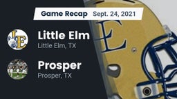Recap: Little Elm  vs. Prosper  2021