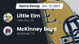 Recap: Little Elm  vs. McKinney Boyd  2021