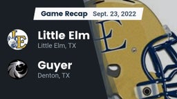 Recap: Little Elm  vs. Guyer  2022