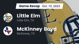 Recap: Little Elm  vs. McKinney Boyd  2023