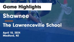 Shawnee  vs The Lawrenceville School Game Highlights - April 10, 2024