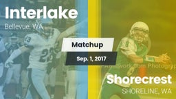 Matchup: Interlake High vs. Shorecrest  2017