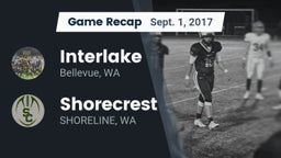 Recap: Interlake  vs. Shorecrest  2017