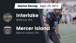 Recap: Interlake  vs. Mercer Island  2017