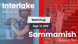 Matchup: Interlake High vs. Sammamish  2019