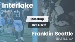 Matchup: Interlake High vs. Franklin  Seattle 2019