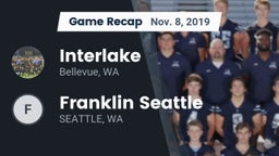 Recap: Interlake  vs. Franklin  Seattle 2019