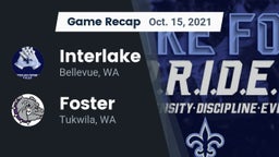 Recap: Interlake  vs. Foster  2021