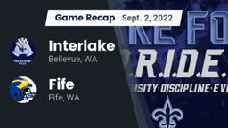 Recap: Interlake  vs. Fife  2022