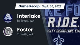 Recap: Interlake  vs. Foster  2022