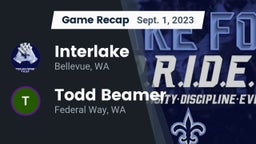 Recap: Interlake  vs. Todd Beamer  2023