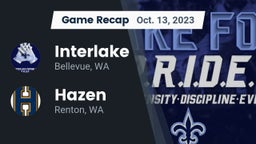 Recap: Interlake  vs. Hazen  2023