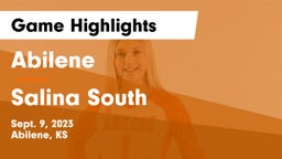 Abilene  vs Salina South  Game Highlights - Sept. 9, 2023