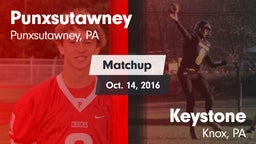 Matchup: Punxsutawney vs. Keystone  2016