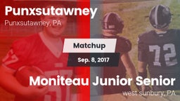 Matchup: Punxsutawney vs. Moniteau Junior Senior  2017