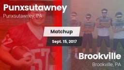 Matchup: Punxsutawney vs. Brookville  2017
