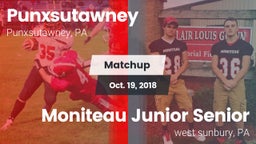 Matchup: Punxsutawney vs. Moniteau Junior Senior  2018