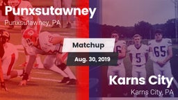 Matchup: Punxsutawney vs. Karns City  2019
