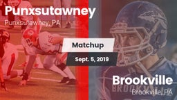 Matchup: Punxsutawney vs. Brookville  2019