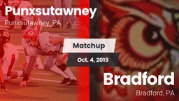 Matchup: Punxsutawney vs. Bradford  2019