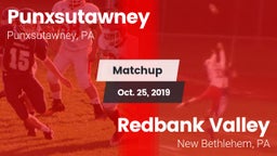 Matchup: Punxsutawney vs. Redbank Valley  2019