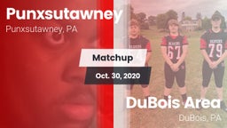 Matchup: Punxsutawney vs. DuBois Area  2020