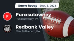 Recap: Punxsutawney  vs. Redbank Valley  2023