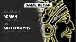 Recap: Adrian  vs. Appleton City  2016