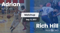 Matchup: Adrian  vs. Rich Hill  2017