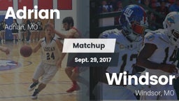 Matchup: Adrian  vs. Windsor  2017